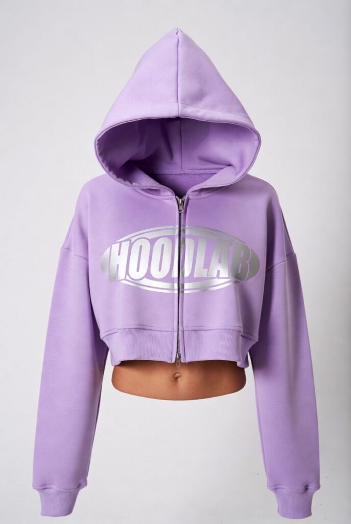 Sudadera cropped